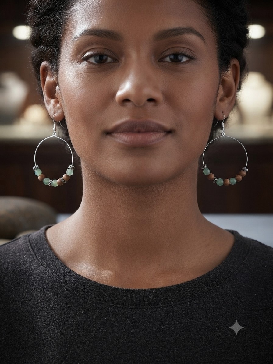 Loop Earrings No. 00000034 — View 2