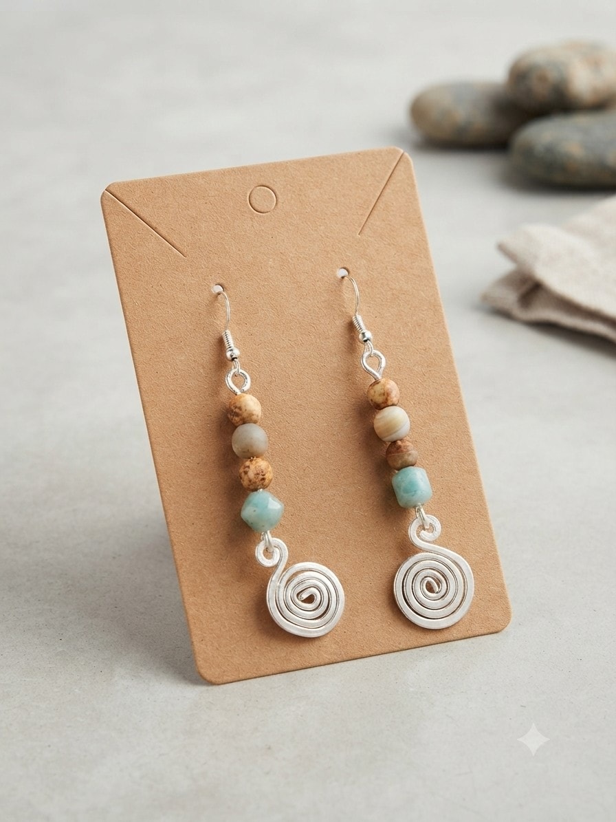 Snail Earrings No. 00000035