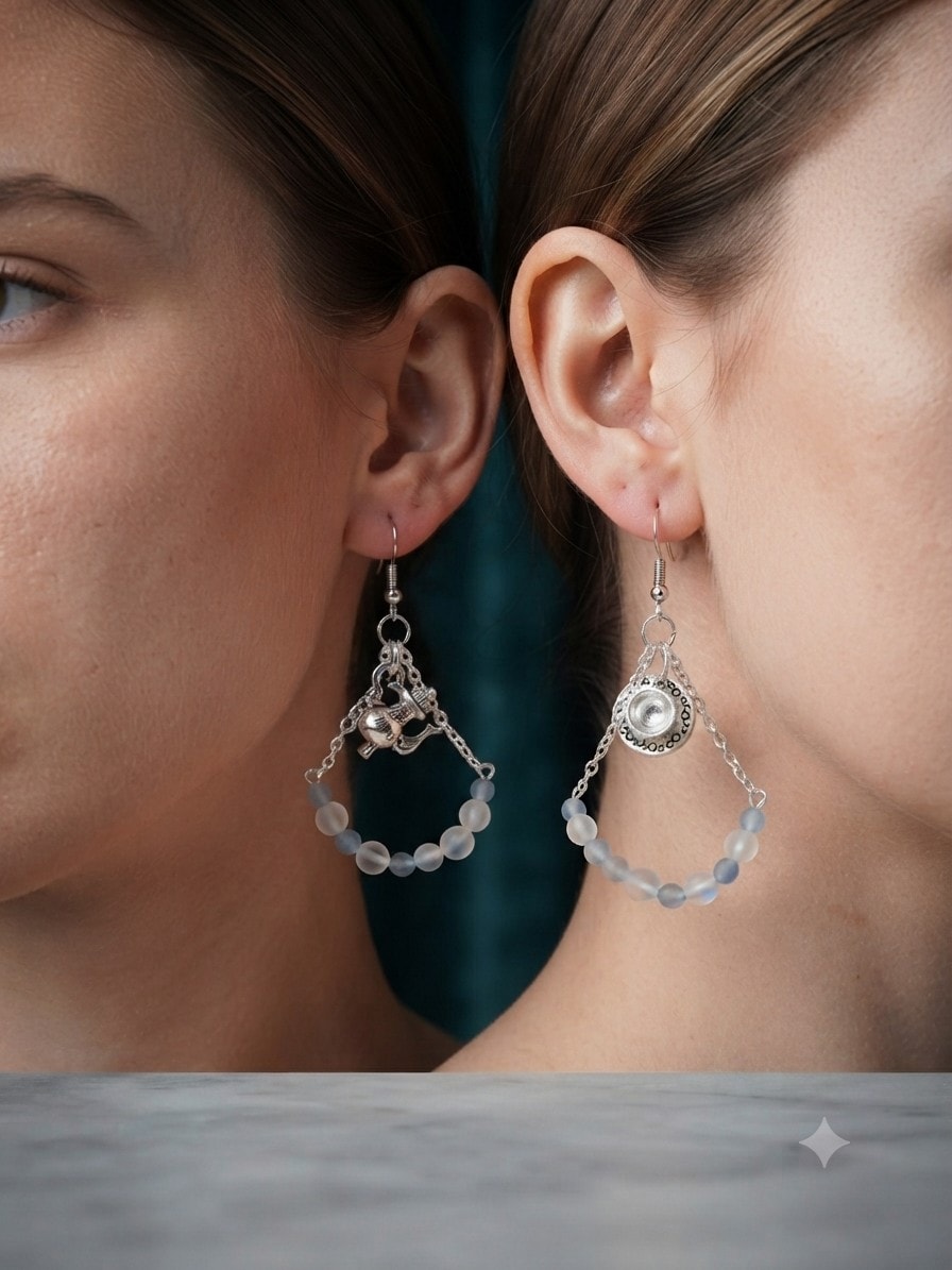 Charm Earrings No. 00000036 — View 2