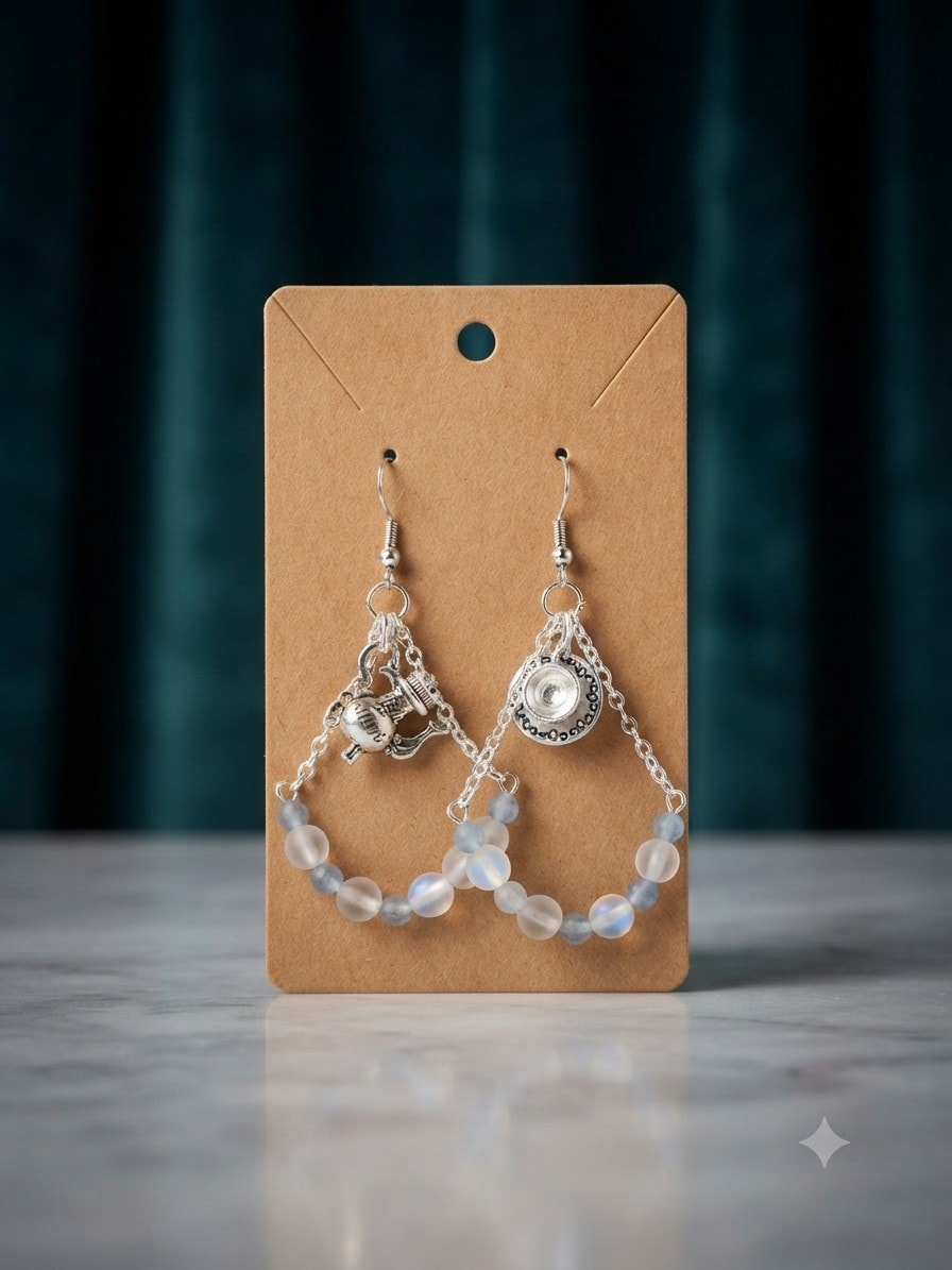 Charm Earrings No. 00000036 — View 3
