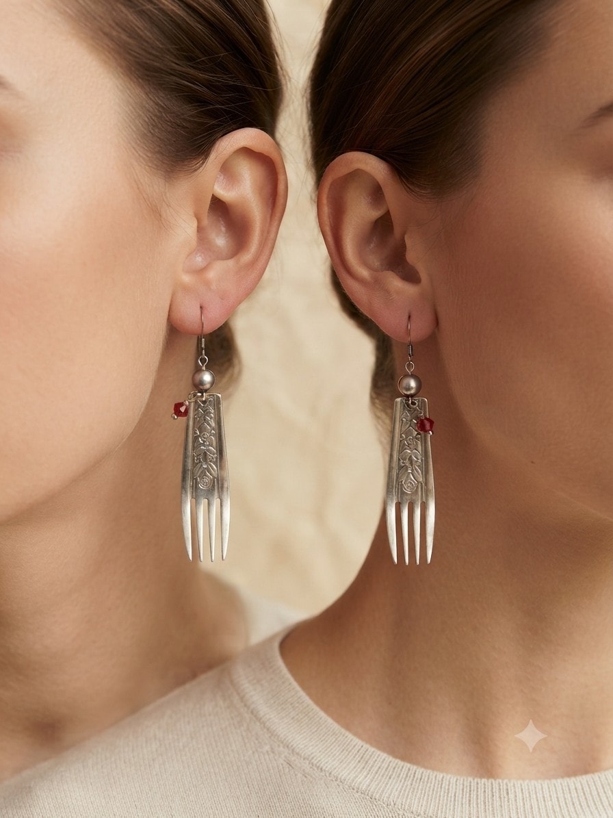 Pendant Earrings No. 00000222 — View 2