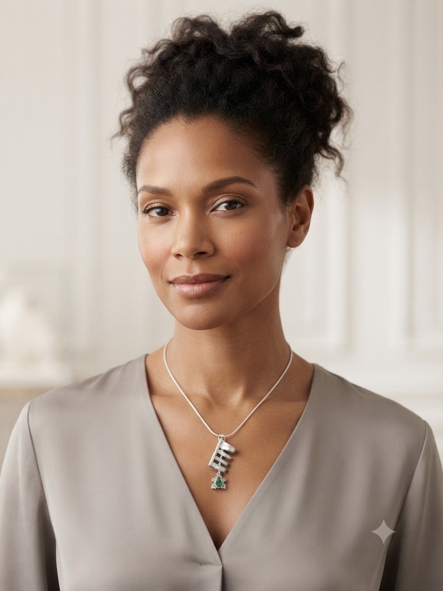 Necklace No. 00000084 — Frog, View 2