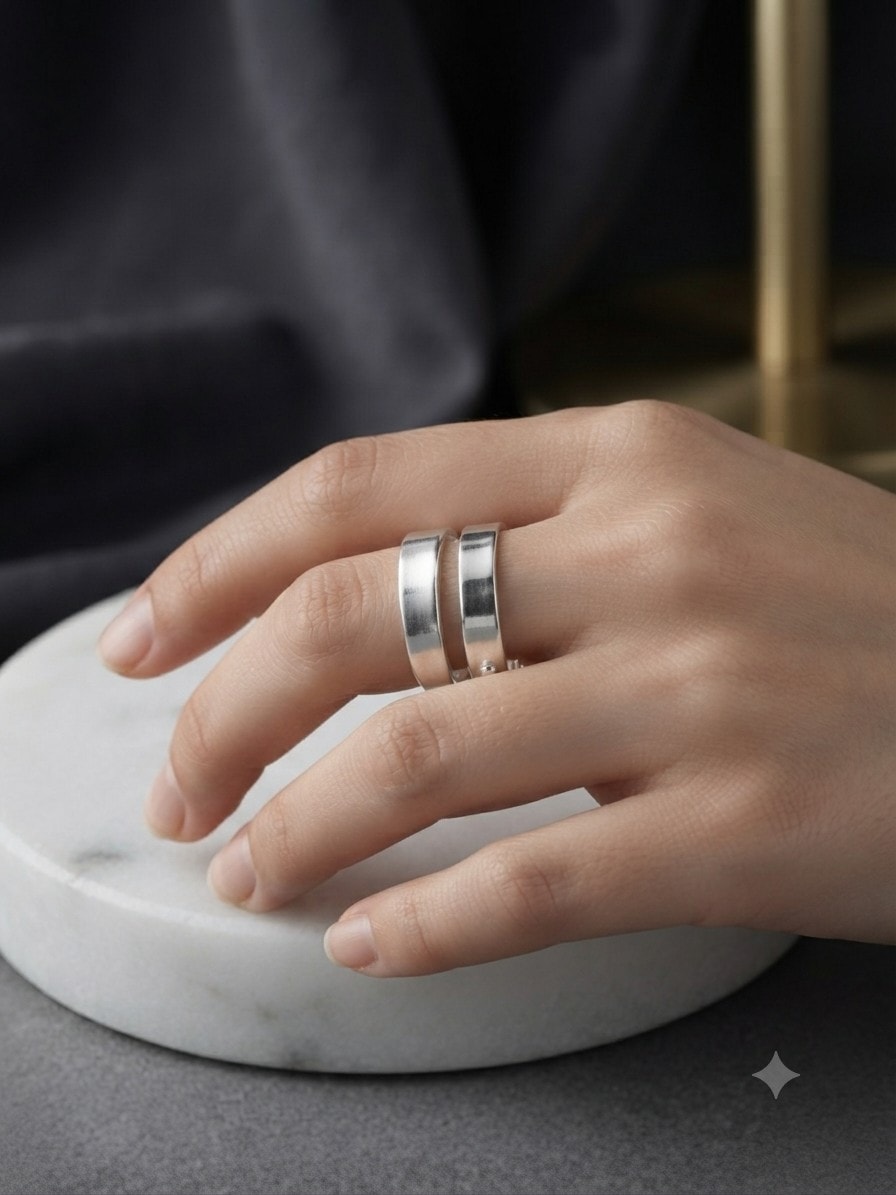 Layered Band Ring