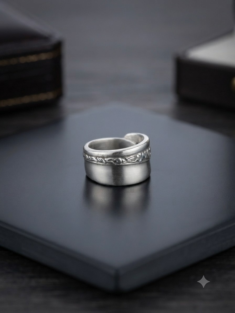 Floral Spoon Ring